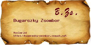 Bugarszky Zsombor névjegykártya